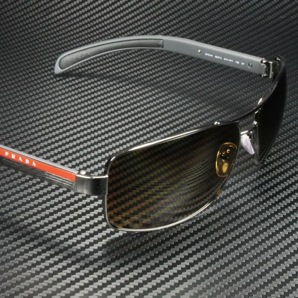 Prada Men's Polarized Brown Sunglasses!